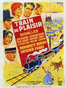 TRAIN DE PLAISIR - Affiche film 1935